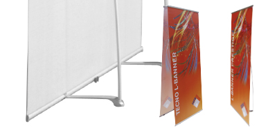 L Banner Stands